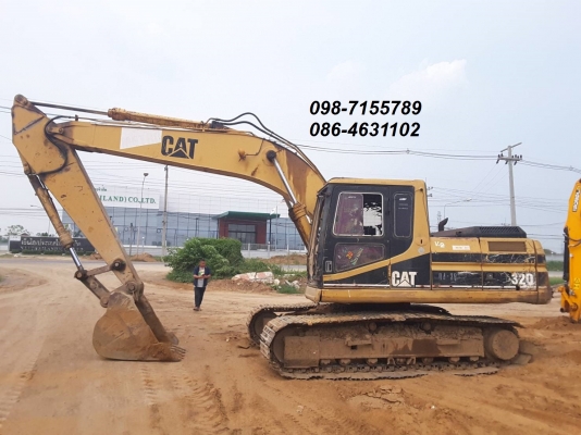 ขาย!! >>> CAT 320V.2 เล่มทะเบียน ไฟฟ้าครบ <<< เบอร์ติดต่อ 098-7155789 086-4631102