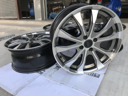 ขายล้อแม็ค MSS ขอบ17 ขนาด 4x100 ET12 สภาพสวย ราคาถูกครับ
