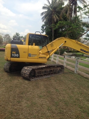 ขาย 1,190,000 KOMATSU pc 130-8 เล่มทะเบีบน ทำงาน 11,000 ชม. ไฟฟ้าครบ เครื่องดี ปั้มแรง เอวแน่น ช่วงล่างเต็ม แอร์หนาว รถสวยพร้อมใช้ รถอยู่ ราชบุรี 090-772-3710 090-772-3708