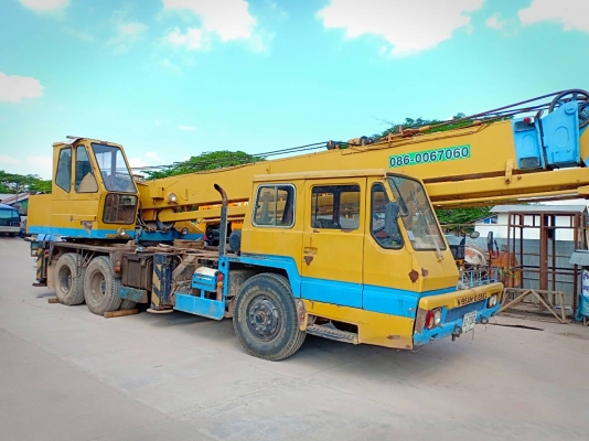 ขายรถเครน 16 ตัน คาโต้ ปั๊มสามตอน