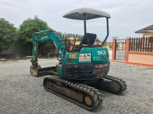 ขายถูกรถแบคโฮSUMITOMOรุ่นSH30นำเข้าญี่ปุ่นไม่เคยใช้งานในไทยเอกสารพร้อม แทร็กยางปั้มนิ้วทำงานไวเครื่องอีซูซุสภาพดีพร้อมใช้งาน 081-8302909 จิรโรจน์ Line : jiraroj2909