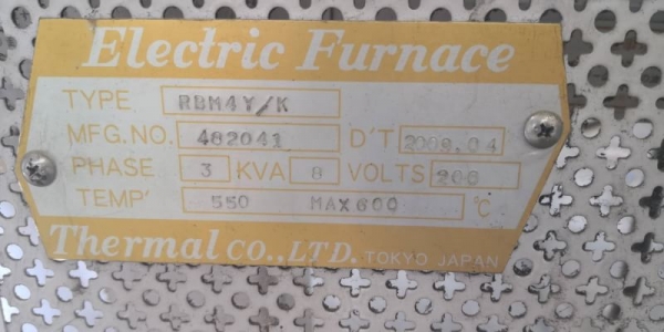 12,000 บ.โทร 083-2000058 LINE ID: line832923 Electric Furnace ตู้อบชนิดอุณหภูมิสูง 600 C ผนังกันความ