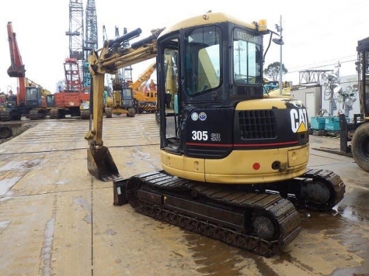 ขายรถขุด CAT 305SR คอนโทรลสั้น ปั๊มนิ้ว นำเข้าเองจากญี่ปุ่น สภาพสวยพร้อมใช้ ถึงเร็วๆนี้ครับ