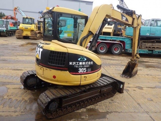 ขายรถขุด CAT 305SR คอนโทรลสั้น ปั๊มนิ้ว นำเข้าเองจากญี่ปุ่น สภาพสวยพร้อมใช้ ถึงเร็วๆนี้ครับ
