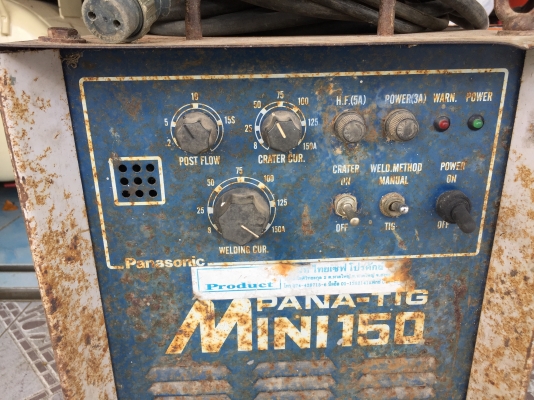 ขายตู้เชื่อมอาร์กอน PANA TIG MINI150 (2ระบบ) มือสองครับ ขายตู้เชื่อมอาร์กอน PANA TIG MINI150 (2ระบบ) มือสองครับ