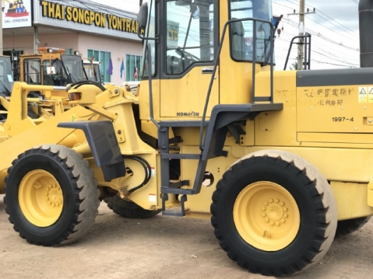 ขายรถตักล้อยาง KOMATSU WA200-3E แขนยาวพิเศษ รถนอกนำเข้าจากญี่ปุ่น สภาพสวยพร้อมใช้
