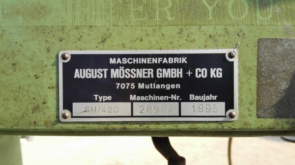 เครื่องเลื่อยสายพานอินทรีเหล็ก Mossner Rekord GERMANY ฐานปรับองศาได้ เกียร์ 4 สปีด ระบบตัดต่อใบในตัว