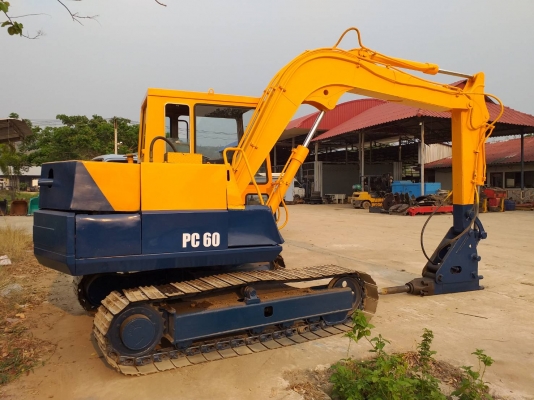 ขายรถขุดKOMATSU PC60-5 **พร้อมหัวกระแทกNPK** เครื่องยนต์โคมัสสุ 4D95 จำนวน 4 สูบ คอนโทรลลูกหมาก ปั๊ม ขายรถขุดKOMATSU PC60-5 **พร้อมหัวกระแทกNPK** เครื่องยนต์โคมัสสุ 4D95 จำนวน 4 สูบ คอนโทรลลูกหมาก ปั๊ม
