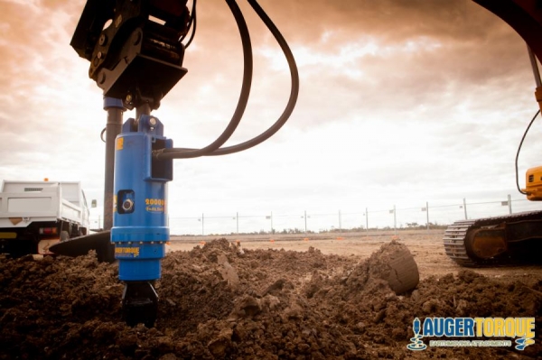 มอเตอร์สว่านเจาะดิน AugerTorque ของใหม่ นำเข้าโดยตรงจากออสเตรเลีย