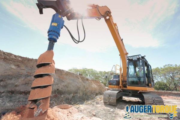 มอเตอร์สว่านเจาะดิน AugerTorque ของใหม่ นำเข้าโดยตรงจากออสเตรเลีย