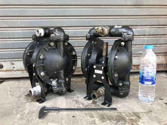 ( เหลือ 1ตัวครับ )ขายปั้มไดอะแฟรม ARO Ingersoll Rand โครงสร้างสแตนเลส ขนาด 1นิ้ว สภาพสวย ดูดแรง พร้อมใช้งาน มี 2ตัว ราคาตัวละ 6,300 บาท