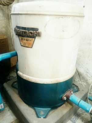 ขาย !! ปั้มน้ำอัตโนมัติ. hitachi.ขนาด 100 w.พร้อมใช้งาน