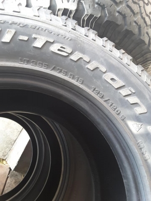 BF KO1 USA. 265-75-16 ปลายปี14 สภาพดี 1ชุด