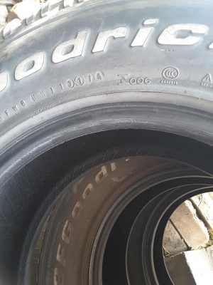 BF KO1 USA. 265-75-16 ปลายปี14 สภาพดี 1ชุด