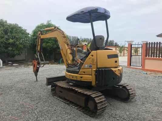 ขายถูกรถแบคโฮKOMATSUรุ่นPC27MR-1นำเข้าญี่ปุ่นไม่เคยใช้งานในไทยเอกสารพร้อม มีหัวกระแทกพร้อมบุ้งกี๋แทร็กเหล็กปั้มนิ้วทำงานไวเครื่อง3สูบสภาพดีพร้อมใช้งาน 081-8302909 จิรโรจน์ Line : jiraroj2909