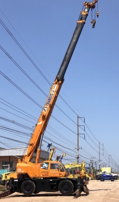 ขายรถเครน TADANO TR250M-6 (ขนาด 25 ตัน) ปี 2000 นำเข้าเองจากญี่ปุ่น สภาพสวยพร้อมใช้ มีVDOการทำงานครั