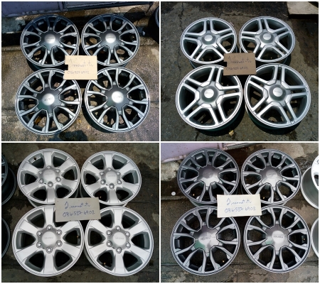 แม็กเดิม New Isuzu D-Max ขอบ 16/Honda Jazz (2018) ขอบ15/Mazda2 Skyactiv ขอบ15 /Yaris8ก้าน ขอบ15