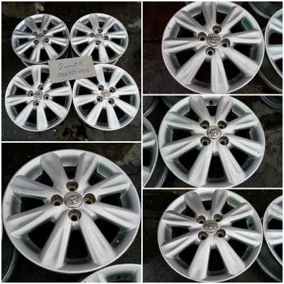 แม็กเดิม New Isuzu D-Max ขอบ 16/Honda Jazz (2018) ขอบ15/Mazda2 Skyactiv ขอบ15 /Yaris8ก้าน ขอบ15