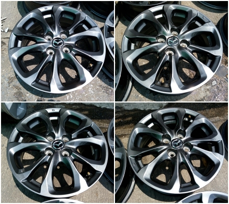 แม็กเดิม New Isuzu D-Max ขอบ 16/Honda Jazz (2018) ขอบ15/Mazda2 Skyactiv ขอบ15 /Yaris8ก้าน ขอบ15