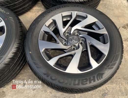 ล้อแม็กป้ายแดง Honda Civic FC ขอบ 16 สีเทาหน้าเงา พร้อมยางป้ายแดง 215-55-16 Hankook สวยกริ๊บ ล้อแม็กป้ายแดง Honda Civic FC ขอบ 16 สีเทาหน้าเงา พร้อมยางป้ายแดง 215-55-16 Hankook สวยกริ๊บ