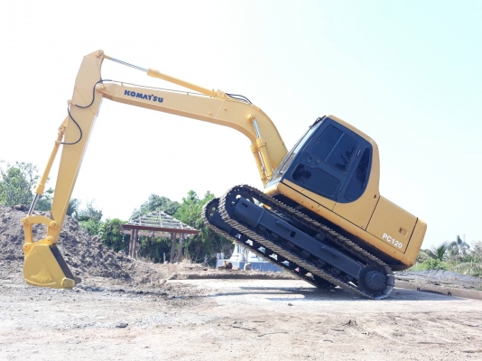 Komatsu PC120-6 ZE เครื่องดี ปั๊มแรง ตัวเดินเงียบ บูมปลายพิเศษ แอร์เย็น เอกสารซื้อขาย ระบบเดิมๆตามรุ่น