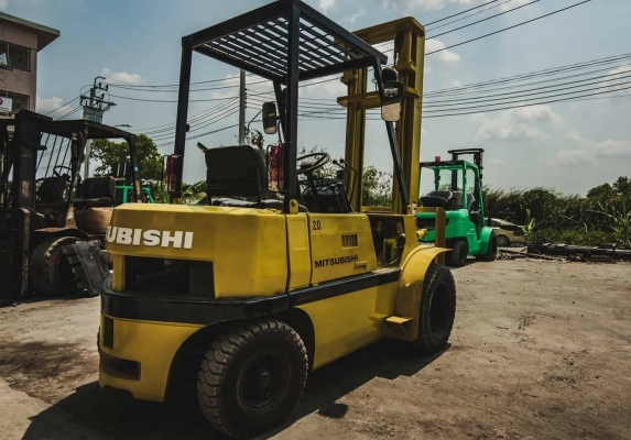 ขาย รถโฟล์คลิฟ ยี่ห้อ Mitsubishi FG20 นำเข้าญีปุ่นแท้