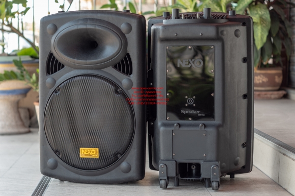 ตู้ลำโพง ดอก 15 นิ้ว NEXO R15 850 วัตต์ ขนาดตู้ 43 x 66 x 35 cm พร้อมใช้งาน