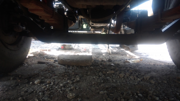 คานหน้า เพลาท้าย6ล้อร็อกกี้8น็อตแท้ห้าง