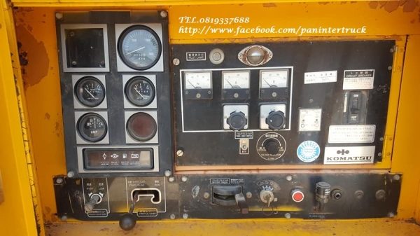 ขายถูกสุดๆGENERATOR เครื่องปั่นไฟ KOMATSU ผลิตกระแสไฟฟ้า30KVA 30/40 KVA :ปรับระบบให้เรียบร้อย(ทดสอบแล้วใช้งานได้จริง)