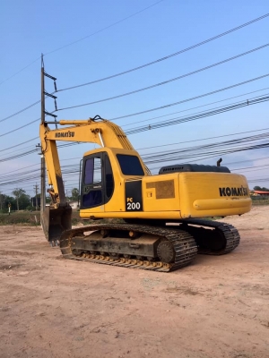 KOMATSU PC200-6 รถสวยมาก พร้อมใช้งาน