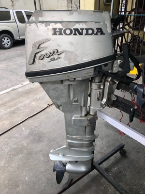 ขาย เครื่องเรือ Honda 15แรง สี่จังหวะ เก่าญี่ปุ่น ราคา 26,000