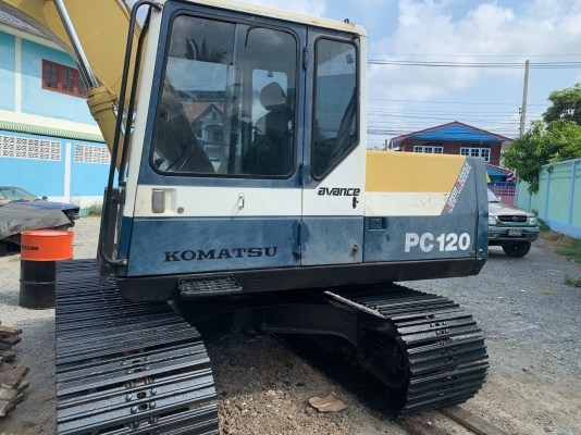 รถแบคโฮโคมัสสึ PC120-5 รถแบคโฮโคมัสสึ PC120-5