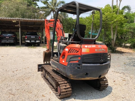 รถขุด kubota kx91-3s2 ใช้งานน้อยสีเดิมๆสวยมากโทร 086-161602189