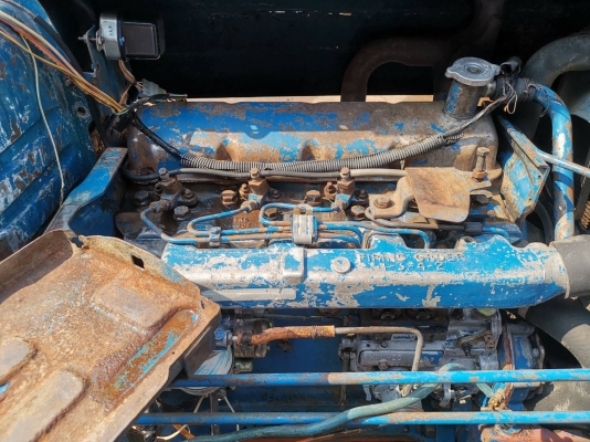 ขายด่วนครับ รถไถฟอร์ดเพลาเดียว 77กลองใหญ่ ใบดันหน้าผานหลังเล่มทะเบียน