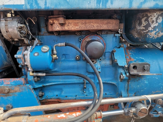 ขายด่วนครับ รถไถฟอร์ดเพลาเดียว 77กลองใหญ่ ใบดันหน้าผานหลังเล่มทะเบียน