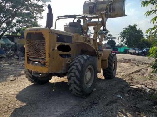 ขายรถตักล้อยางCAT950 เอวอ่อนเครื่องดีปั้มดียางพึ่งเปลี่ยนมาใหม่ราคา 265,000