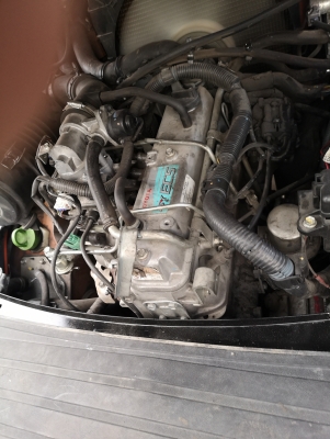 รถนกโตโยต้ารุ่น 8 น้ำหนักยก 2 ตัน เสาสูง 3 เมตร เข้าตู้ แผงงาสไลด์ รถนอกนำเข้า ใช้งานมาแค่ 1600 ชม