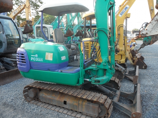 PC35r-8 KOMATSU (รถนอก นำเข้า ขายถูก)@475,000 รถขุดเก่านอก สถาพดีพร้อมใช้ เพิ่งนำเข้ามายังไม่เคยใช้งานในเมืองไทยเลย เครื่องดีปั้มเเรงพร้อมใช้ บูมอาร์มสวย ช่วงล่างดี เร็วแรง ไม่โหลดพร้อมใช้รถเดิมๆ ขายตามสภาพ เอกสารอินวอยสนใจคลิ๊ก ☎ 081-989-1989 หรั่งครับ