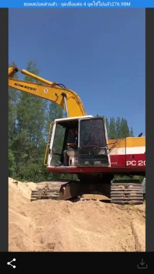 มีVDOแบคโฮKOMATSU PC200-5 คอลโทรลสั้นไฟตัดไม่มีเอกสารราคา 400,000 มีVDOแบคโฮKOMATSU PC200-5 คอลโทรลสั้นไฟตัดไม่มีเอกสารราคา 400,000