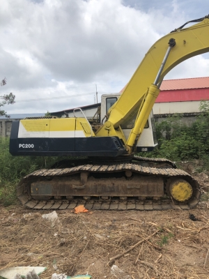 ขายแบคโฮKOMATSU PC200-5 คอลโทรลสั้นไฟฟ้าครบเอกสารเล่มทะเบียนราคา 590,000 ขายแบคโฮKOMATSU PC200-5 คอลโทรลสั้นไฟฟ้าครบเอกสารเล่มทะเบียนราคา 590,000