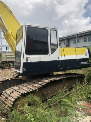 ขายแบคโฮKOMATSU PC200-5 คอลโทรลสั้นไฟฟ้าครบเอกสารเล่มทะเบียนราคา 590,000 ขายแบคโฮKOMATSU PC200-5 คอลโทรลสั้นไฟฟ้าครบเอกสารเล่มทะเบียนราคา 590,000