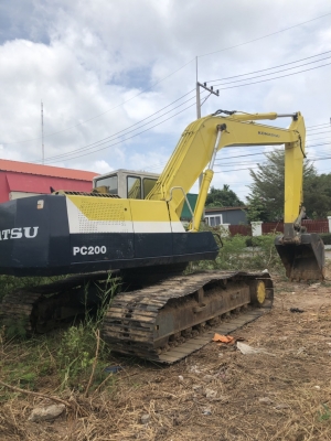 ขายแบคโฮKOMATSU PC200-5 คอลโทรลสั้นไฟฟ้าครบเอกสารเล่มทะเบียนราคา 590,000 ขายแบคโฮKOMATSU PC200-5 คอลโทรลสั้นไฟฟ้าครบเอกสารเล่มทะเบียนราคา 590,000