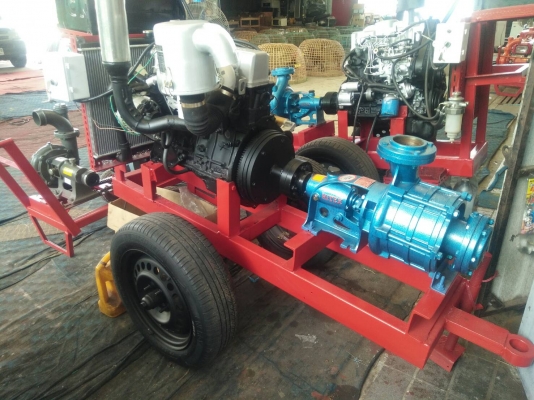 เครื่องสูบนํ้าประกอบใหม่พร้อมใช้งาน