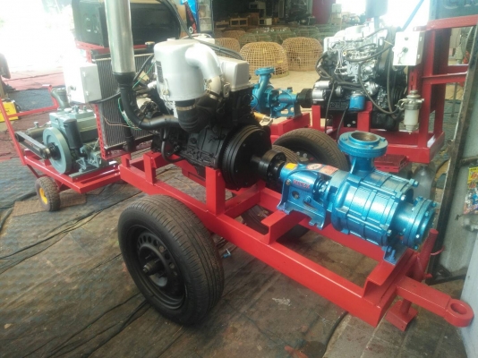 เครื่องสูบนํ้าประกอบใหม่พร้อมใช้งาน