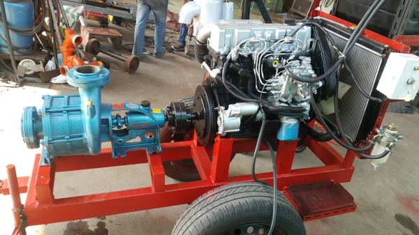 เครื่องสูบนํ้าประกอบใหม่พร้อมใช้งาน