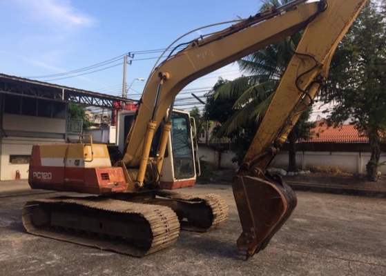 ขาย!! >>> Komatsu Pc120 รุ่น 5 คอนโทรนสั้น รถสวย <<< เบอร์ติดต่อ 098-7155789 086-4631102