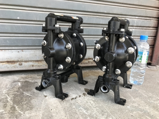 ( เหลือ 1ตัวครับ )ขายปั้มไดอะแฟรม ARO Ingersoll Rand โครงสร้างสแตนเลส ขนาด 4หุน สภาพสวย ดูดแรง พร้อมใช้งาน มี 2ตัวครับ