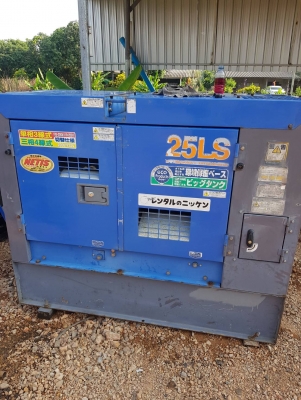 ขายเครื่องปั่นไฟ Denyo LS 25Kva สภาพสวย พร้อมใช้งาน 081-8481185