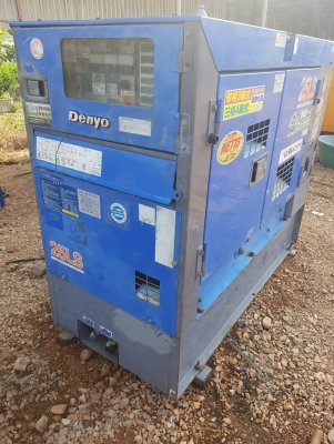 ขายเครื่องปั่นไฟ Denyo LS 25Kva สภาพสวย พร้อมใช้งาน 081-8481185