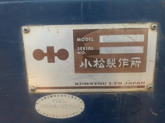 โคมัสสุ 100/3  เครื่องเดิม ปั้มเดิม ทำงานไวไม่โหลด บูมอร์ามสวย แอร์เย็นจ้อยๆขาย250000฿. สอบถามเพิ่มเติม0837335338ครับ